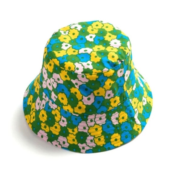 BAGGU Soft Sun Bucket Hat, Flowerbed - Picture 1 of 3